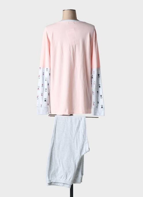 Pyjama rose MASSANA pour femme