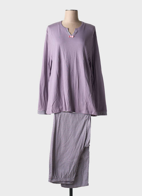 Pyjama violet EGATEX pour femme