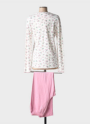 Pyjama tissage jersey rose EGATEX femme