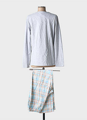 Pyjama tissage jersey gris EGATEX femme
