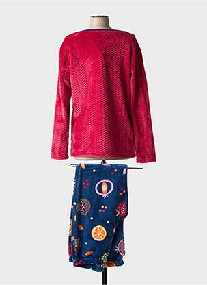 Pyjama coupe droite bleu MASSANA femme