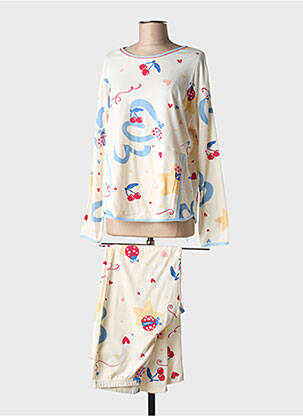 Pyjama beige MASSANA femme