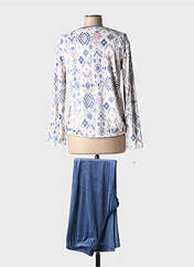 Pyjama bleu MASSANA pour femme seconde vue