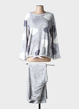 Pyjama gris MASSANA pour femme