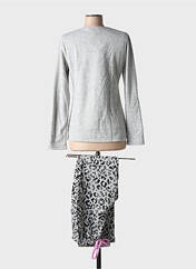 Pyjama gris MASSANA pour femme seconde vue