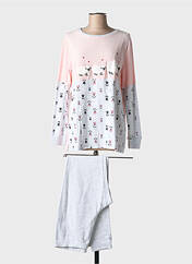 Pyjama gris MASSANA pour femme seconde vue