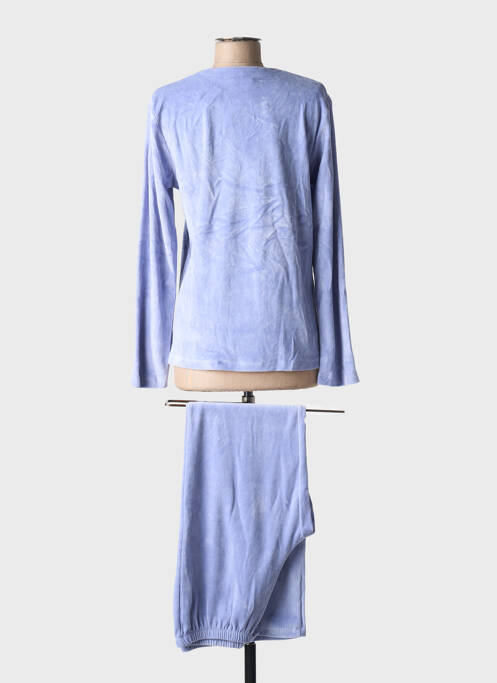 Pyjama coupe droite violet EGATEX femme