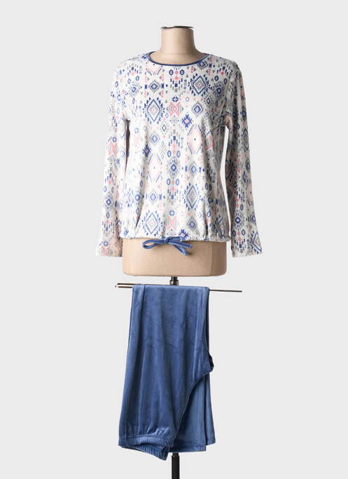 Pyjama bleu MASSANA pour femme