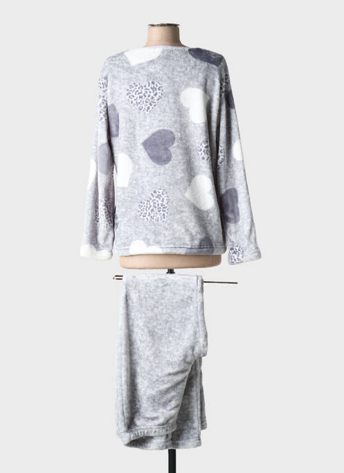 Pyjama gris MASSANA pour femme