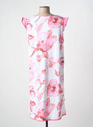 Chemise de nuit imprimé fleurs rose EGATEX femme