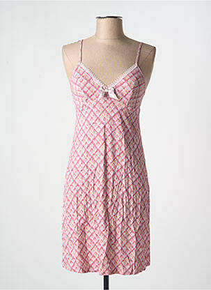 Nuisette/combinette stretch rose ANTIGEL femme