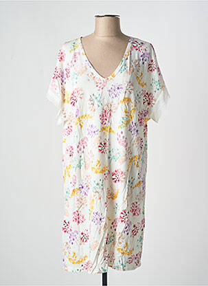 Chemise de nuit blanc ANTIGEL pour femme