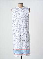 Chemise de nuit blanc EGATEX pour femme seconde vue