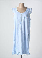 Chemise de nuit bleu EGATEX pour femme seconde vue