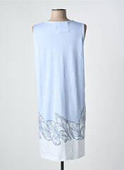 Chemise de nuit bleu EGATEX pour femme seconde vue