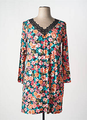 Chemise de nuit noir ANTIGEL pour femme