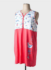 Chemise de nuit rouge MASSANA pour femme seconde vue