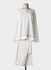 Pyjama blanc EGATEX pour femme seconde vue
