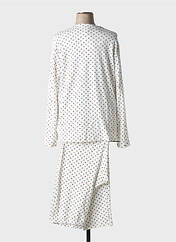 Pyjama blanc EGATEX pour femme seconde vue
