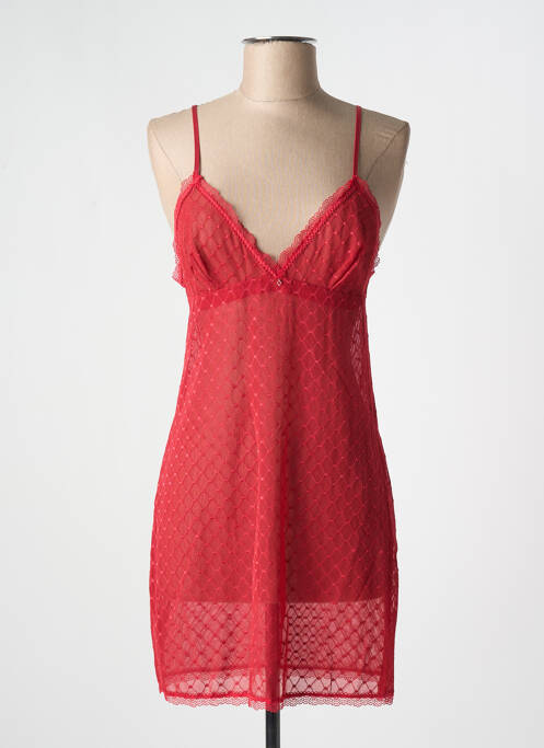 Nuisette/combinette légère et transparente rouge ANTIGEL femme