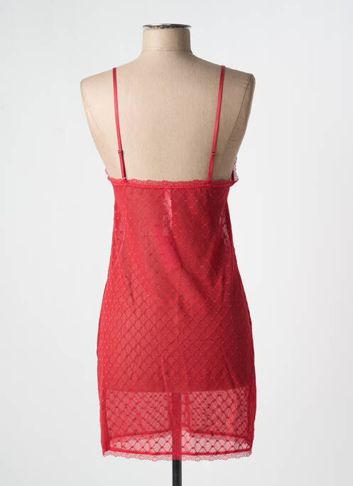 Nuisette/combinette légère et transparente rouge ANTIGEL femme