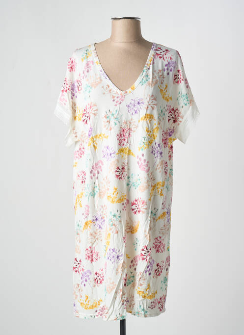 Chemise de nuit blanc ANTIGEL pour femme