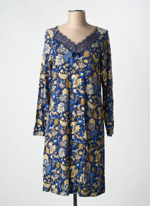 Chemise de nuit bleu ANTIGEL pour femme