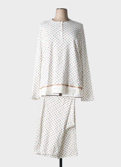 Pyjama blanc EGATEX pour femme