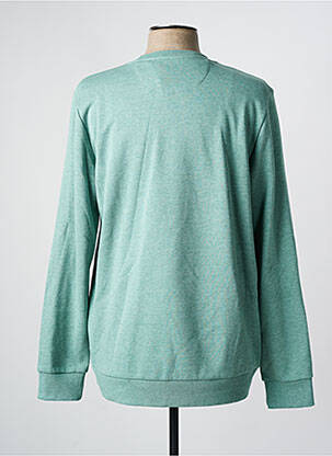 Sweat-shirt manches longues manches longues vert CAMBRIDGE homme