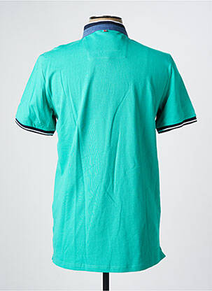 Polo coupe droite manches courtes vert CAMBRIDGE homme