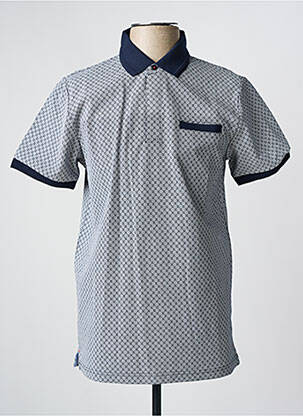 Polo stretch manches courtes noir CAMBRIDGE homme