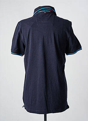 Polo stretch manches courtes noir CAMBRIDGE homme