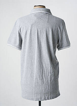 Polo stretch manches courtes gris CAMBRIDGE homme