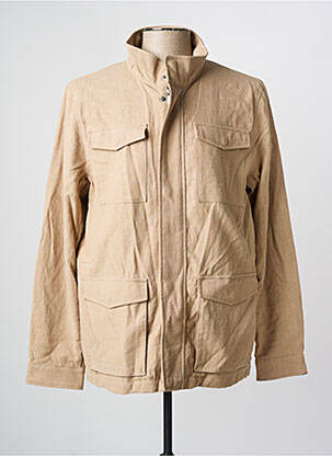 Veste casual coupe droite beige CAMBRIDGE homme