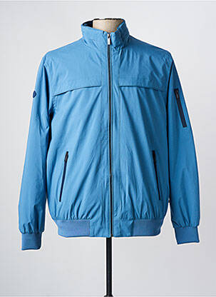 Coupe-vent poches sans capuche bleu CAMBRIDGE homme