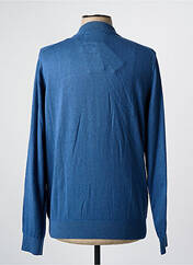 Gilet manches longues bleu CAMBRIDGE pour homme seconde vue