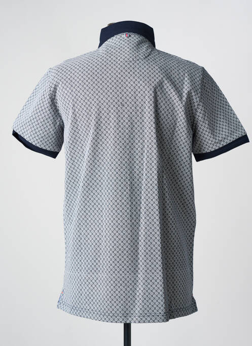 Polo stretch manches courtes noir CAMBRIDGE homme