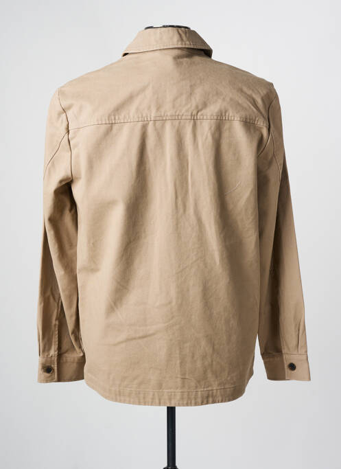 Veste casual fermeture boutonnée sur le devant beige CAMBRIDGE homme