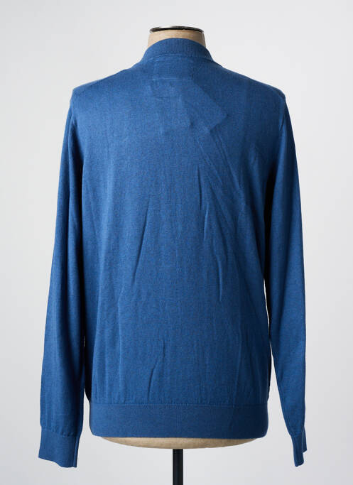 Gilet manches longues bleu CAMBRIDGE pour homme