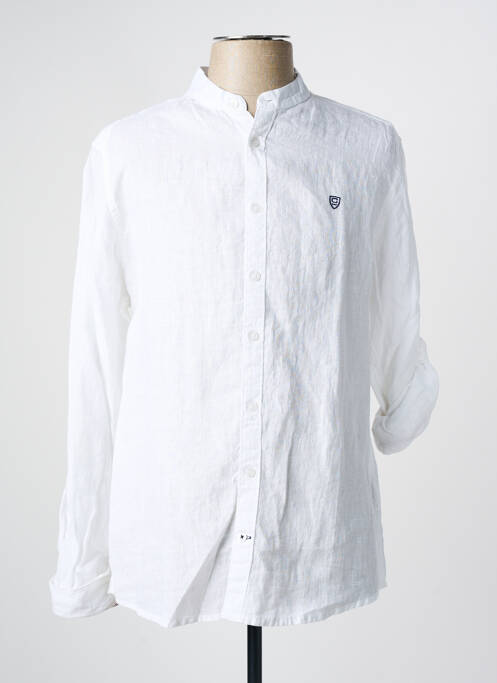 Chemise manches longues blanc CAMBRIDGE pour homme