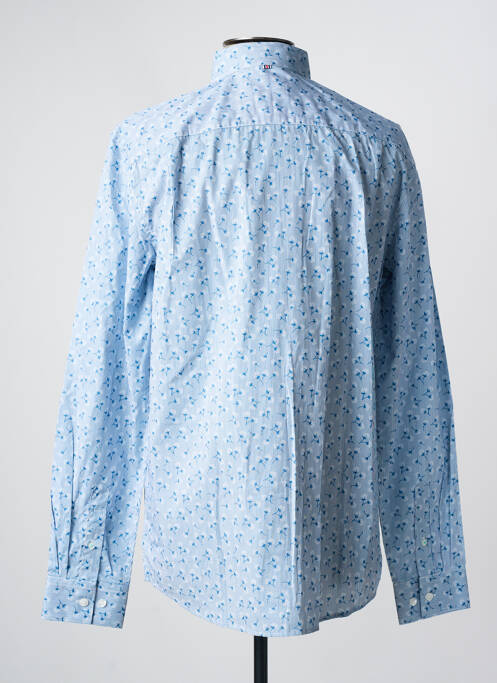 Chemise manches longues bleu CAMBRIDGE pour homme