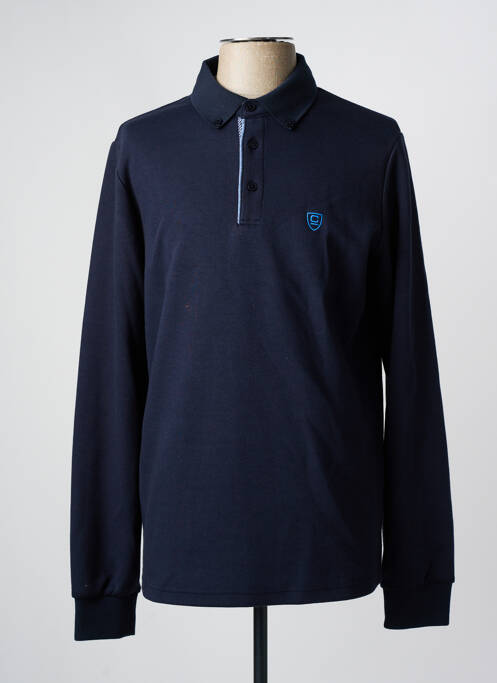 Sweat-shirt bleu fonce CAMBRIDGE pour homme
