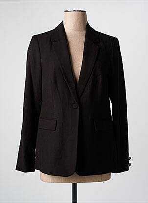 Blazer manches longues noir JULIE GUERLANDE femme