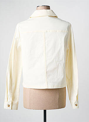 Veste casual coupe droite beige JULIE GUERLANDE femme