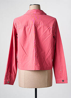 Veste casual coupe droite rose JULIE GUERLANDE femme