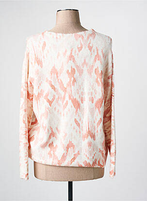Pull coupe droite manches longues beige JULIE GUERLANDE femme