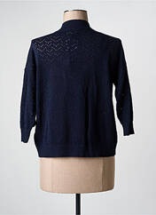 Gilet manches longues bleu JULIE GUERLANDE pour femme seconde vue