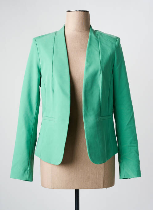 Blazer coupe cintrée vert JULIE GUERLANDE femme