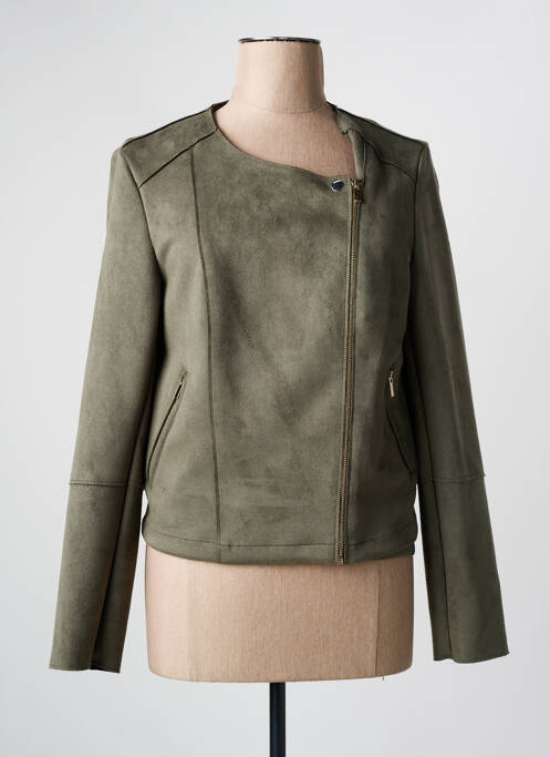 Veste casual vert JULIE GUERLANDE pour femme