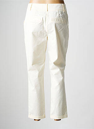 Pantalon 7/8 stretch taille normale beige JULIE GUERLANDE femme